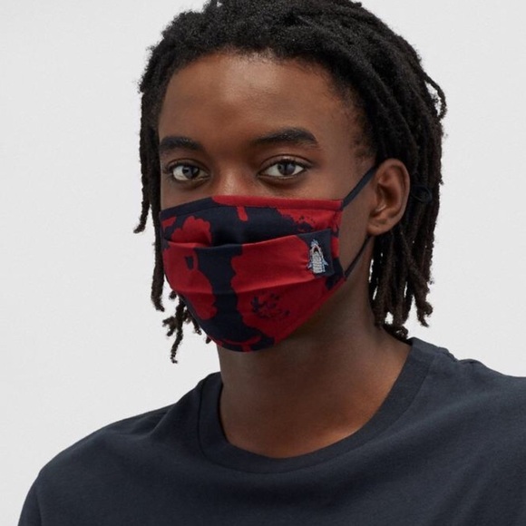 COACH Sharky Face Mask With Wild Flower Camo Print - Picture 6 of 6